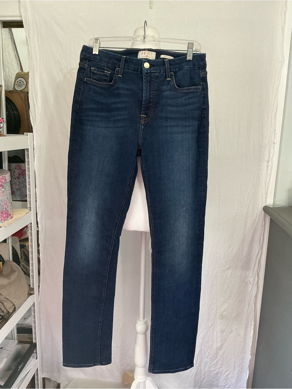 7 for all mankind Dark Blue High-Rise Women’s Jeans